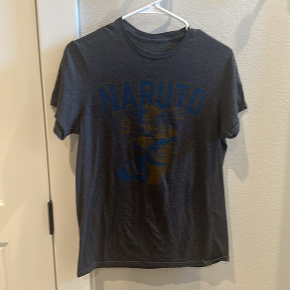 GUC Naruto Brand Size Small S Short Sleeve Graphic Tee T-Shirt Top Kakashi - Picture 2 of 7